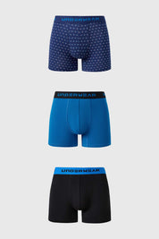 Boxer Hombre Tripack Rapport Negro