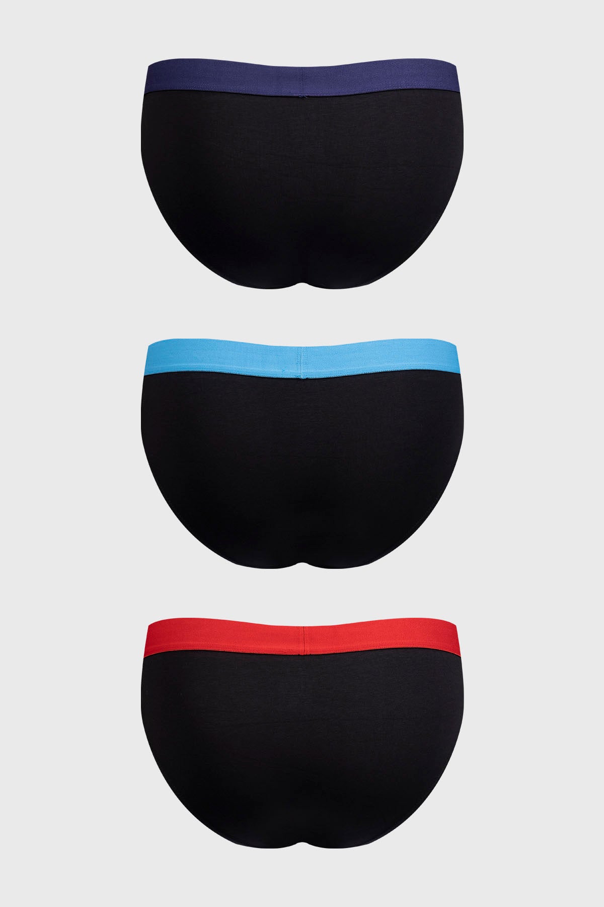 Boxer Hombre Tripack Liso Negro3