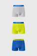Boxer niño tripack colores azul