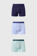 Boxer Hombre Tripack Verde Claro