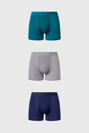 Boxer Hombre Tripack Azul Marino