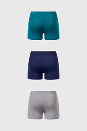 Boxer Hombre Tripack Azul Marino