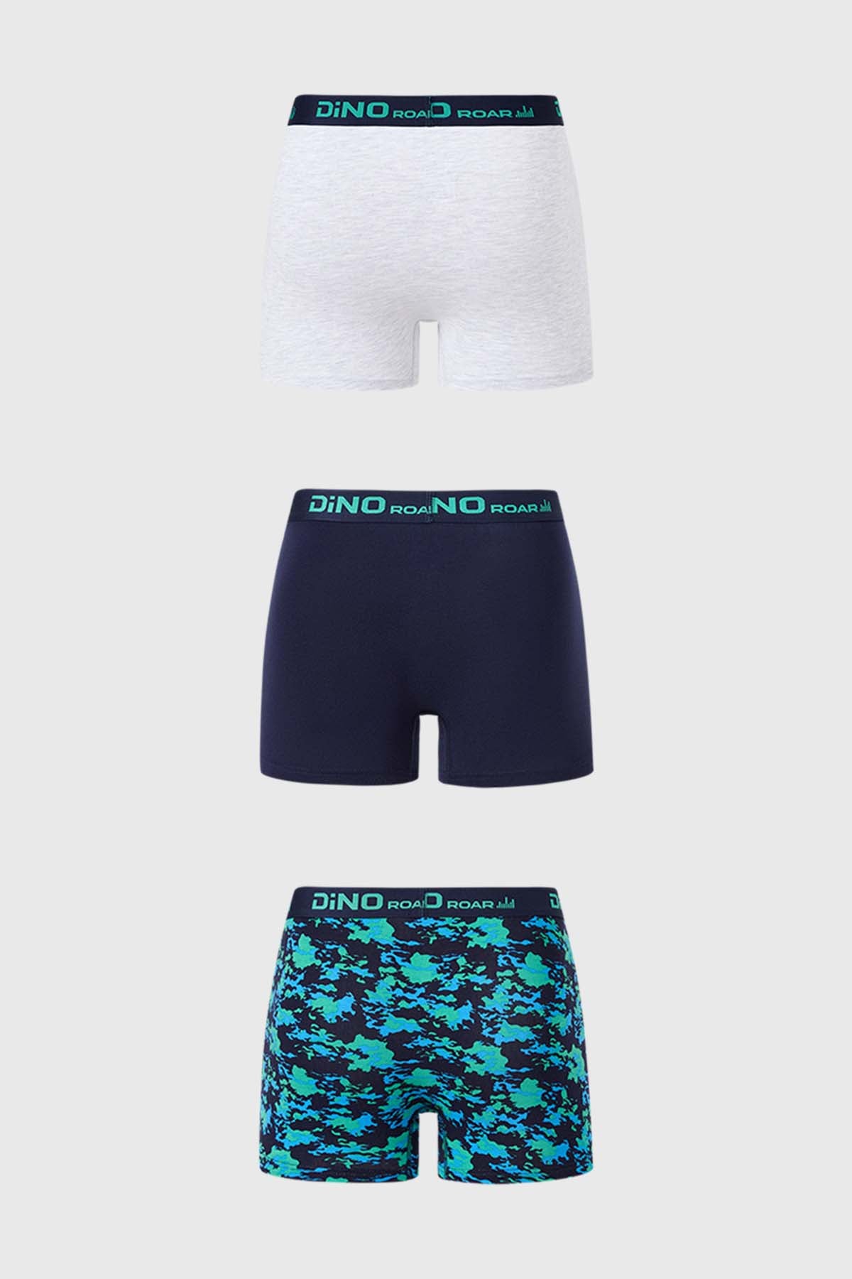 Boxer Niño Tripack Azul Marino