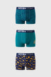 Boxer Niño Tripack Verde