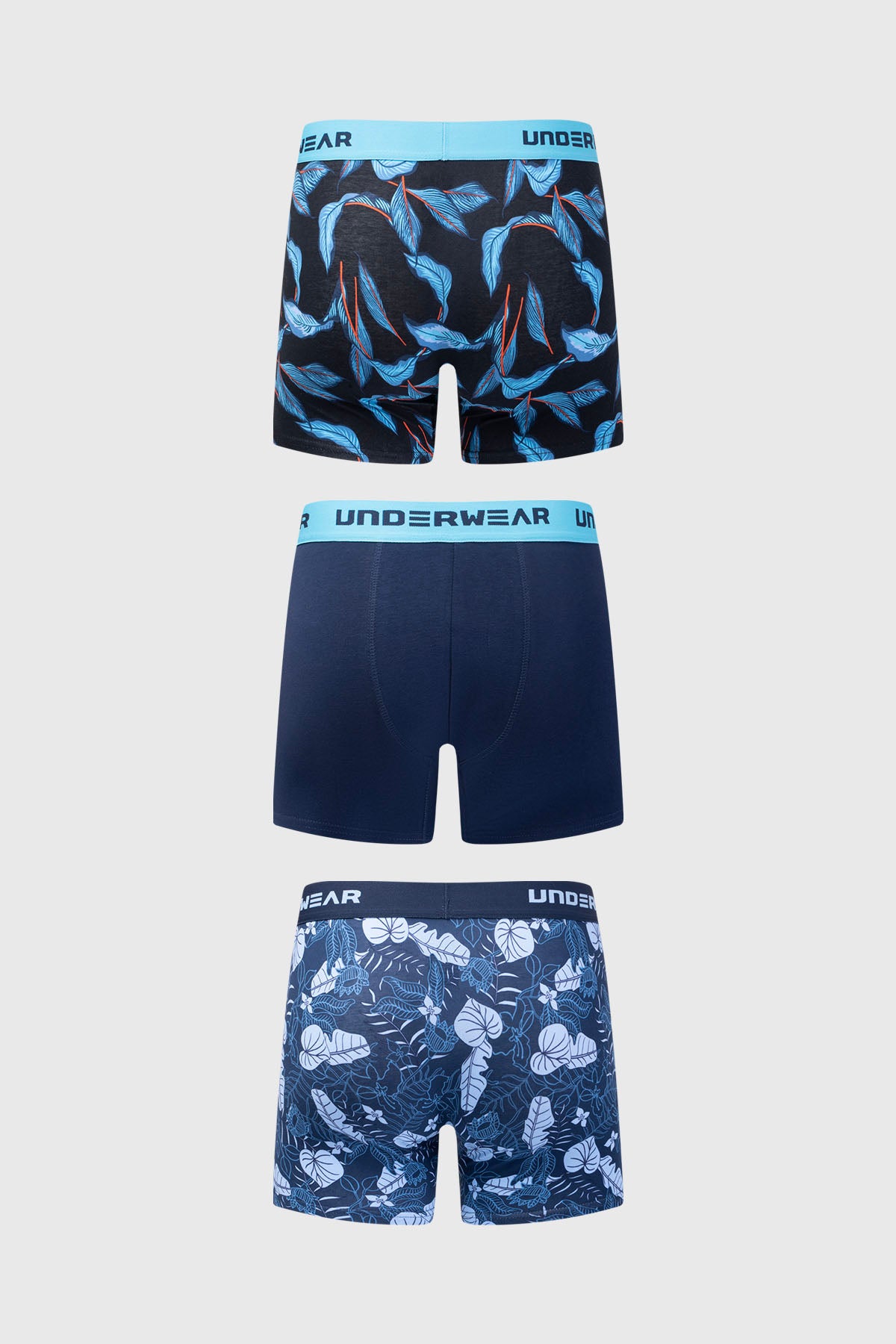 Boxer Hombre Tripack Rapport Azul