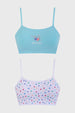 Sostén Mujer Bipack Peto Juvenil Print Calipso