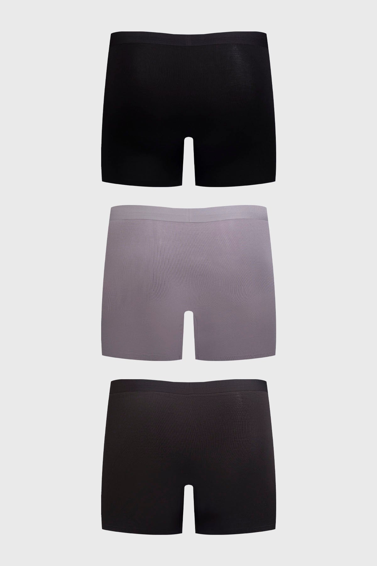 Boxer Hombre Tripack Negro