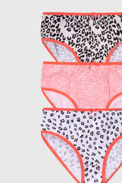 Calzón Niña Tripack Pantaleta Rosado