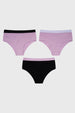Calzón Niña Pantaleta Tripack Blanco