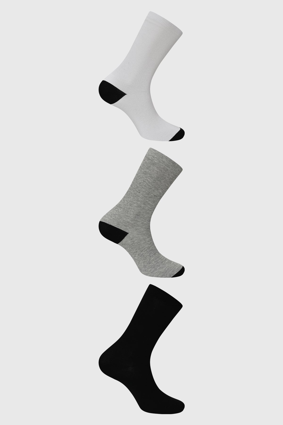 Calcetín Hombre Tripack Blanco