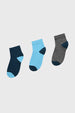 Calcetín Niño Tripack Celeste