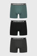 Boxer Hombre Tripack Bambú Negro