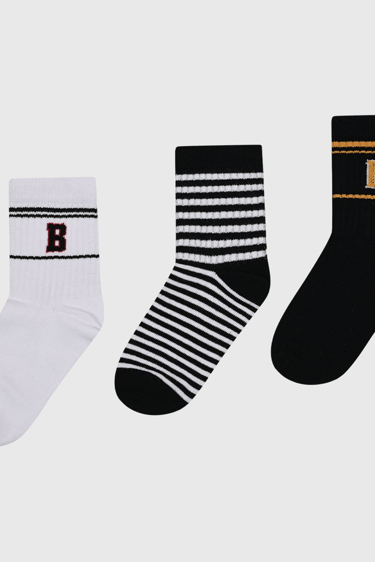 Calcetín Niño Tripack Azul Marino