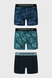 Boxer Hombre Tripack Liso Verde