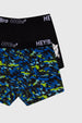 Boxer Niño Bipack Print Azul
