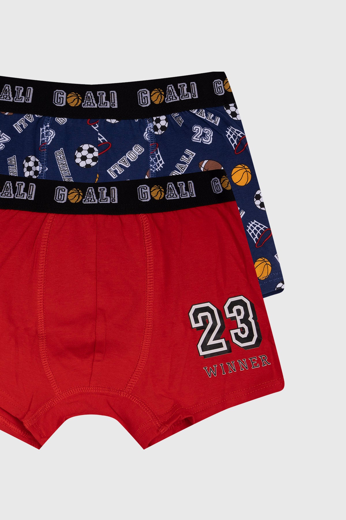Boxer Niño Bipack Print Rojo