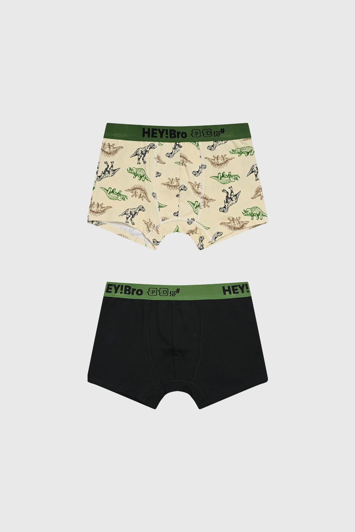 Boxer Niño Bipack Print Verde