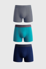 Boxer Hombre 3Pack Azul Marino
