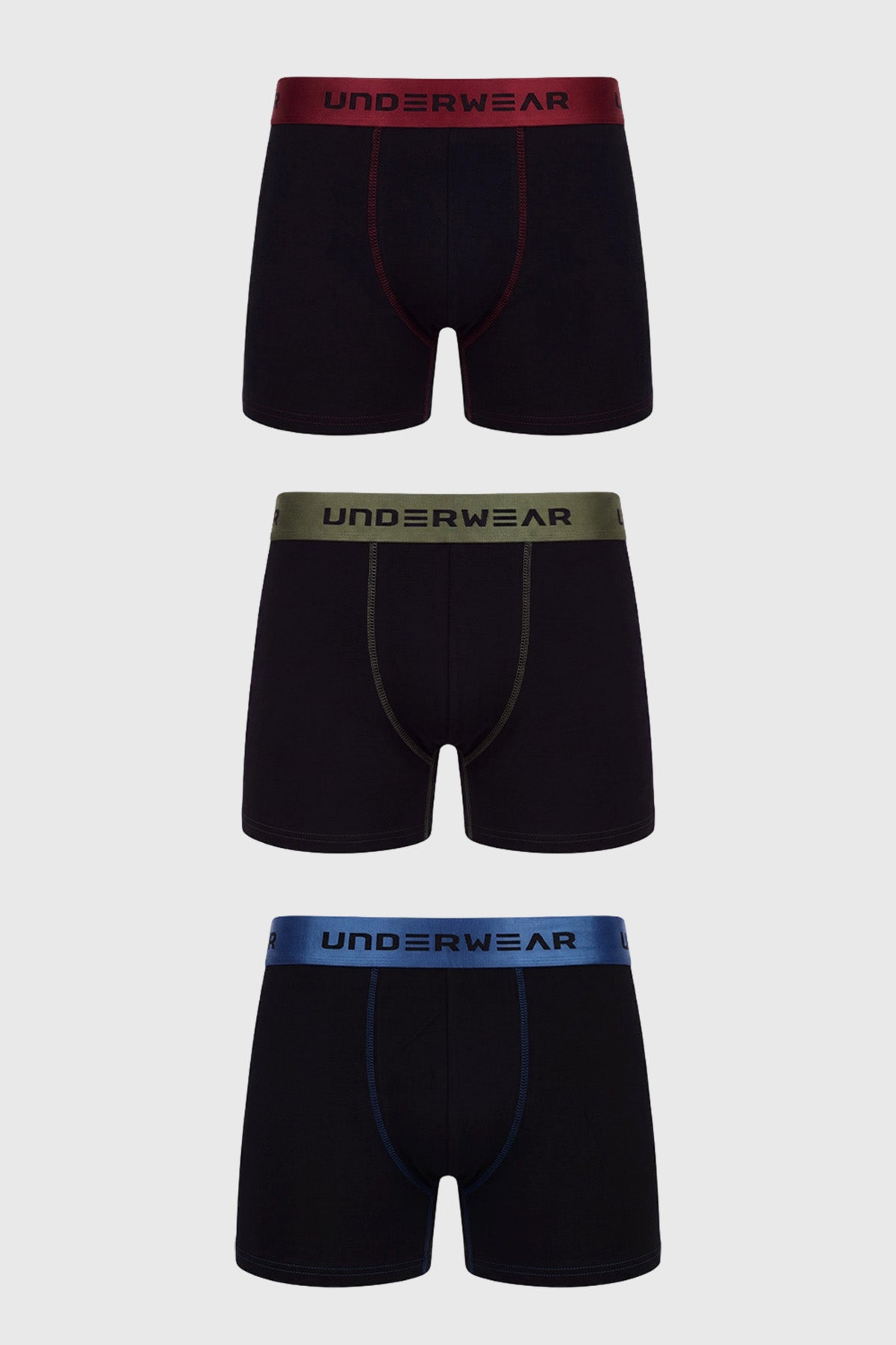 Boxer 3Pack Hombre Negro