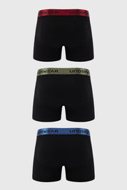 Boxer 3Pack Hombre Negro