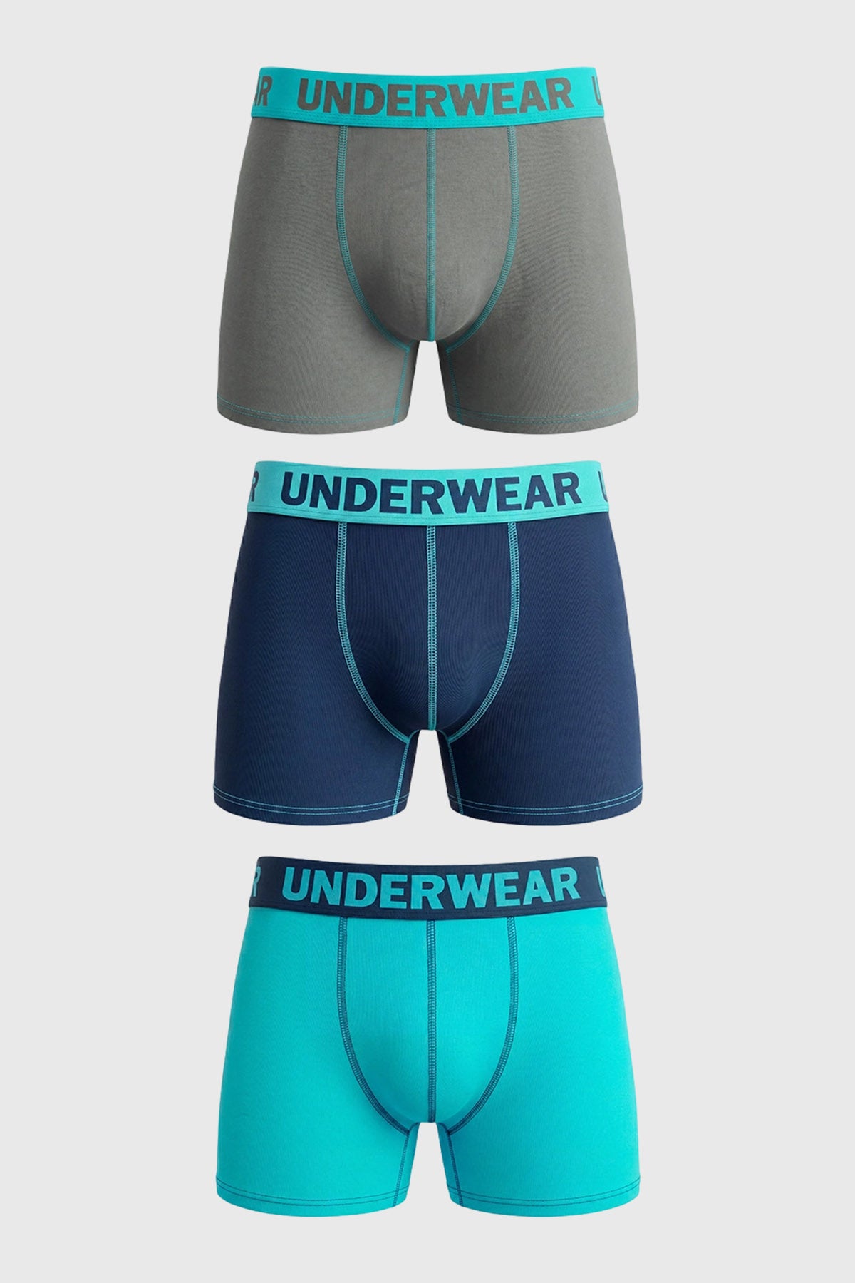 Boxer Hombre 3Pack Azul