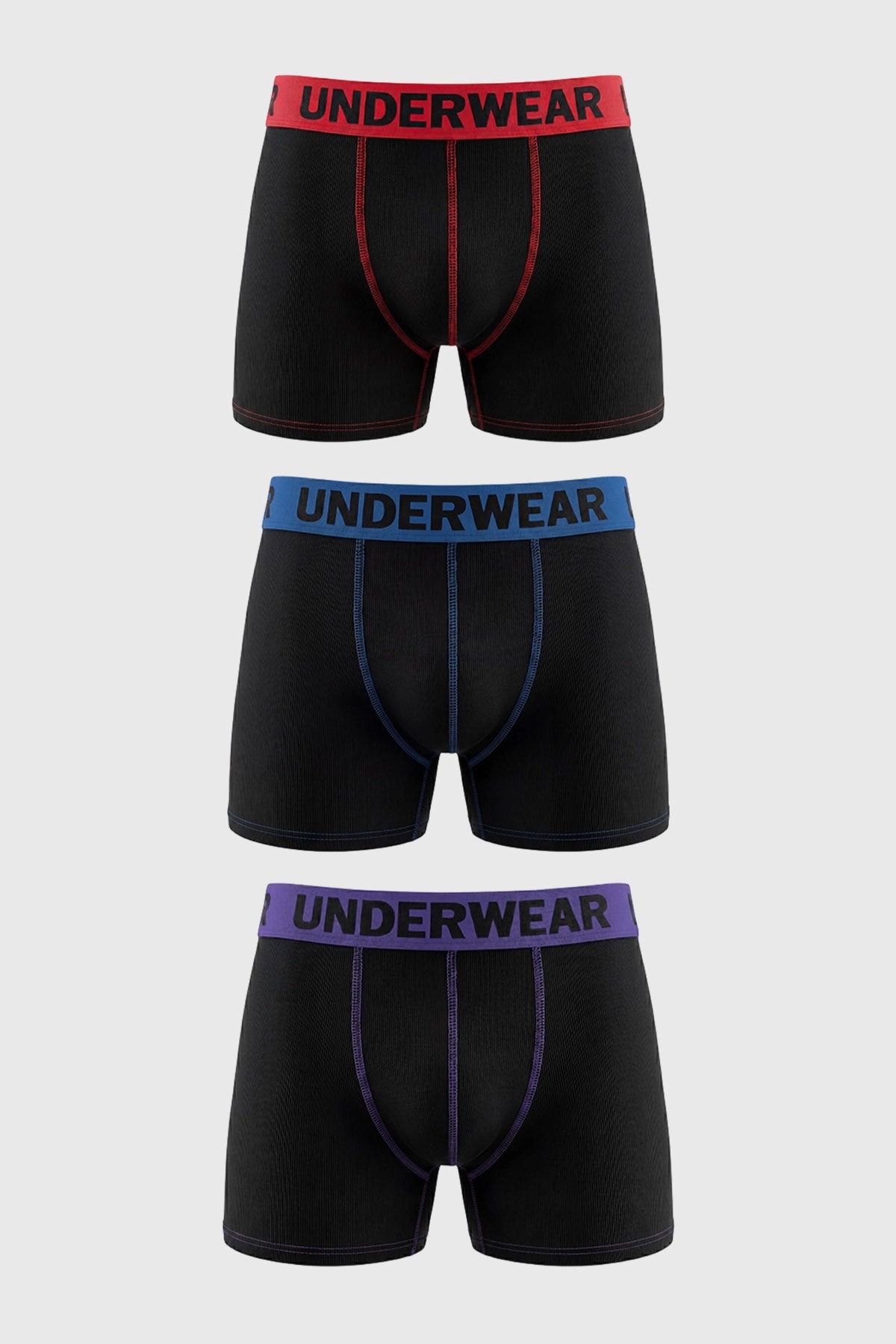 Boxer Hombre 3Pack Violeta