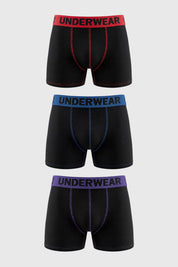 Boxer Hombre 3Pack Violeta