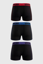Boxer Hombre 3Pack Violeta