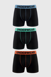 Boxer Hombre 3Pack Naranjo