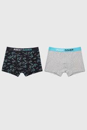 Boxer Niño Bipack Negro