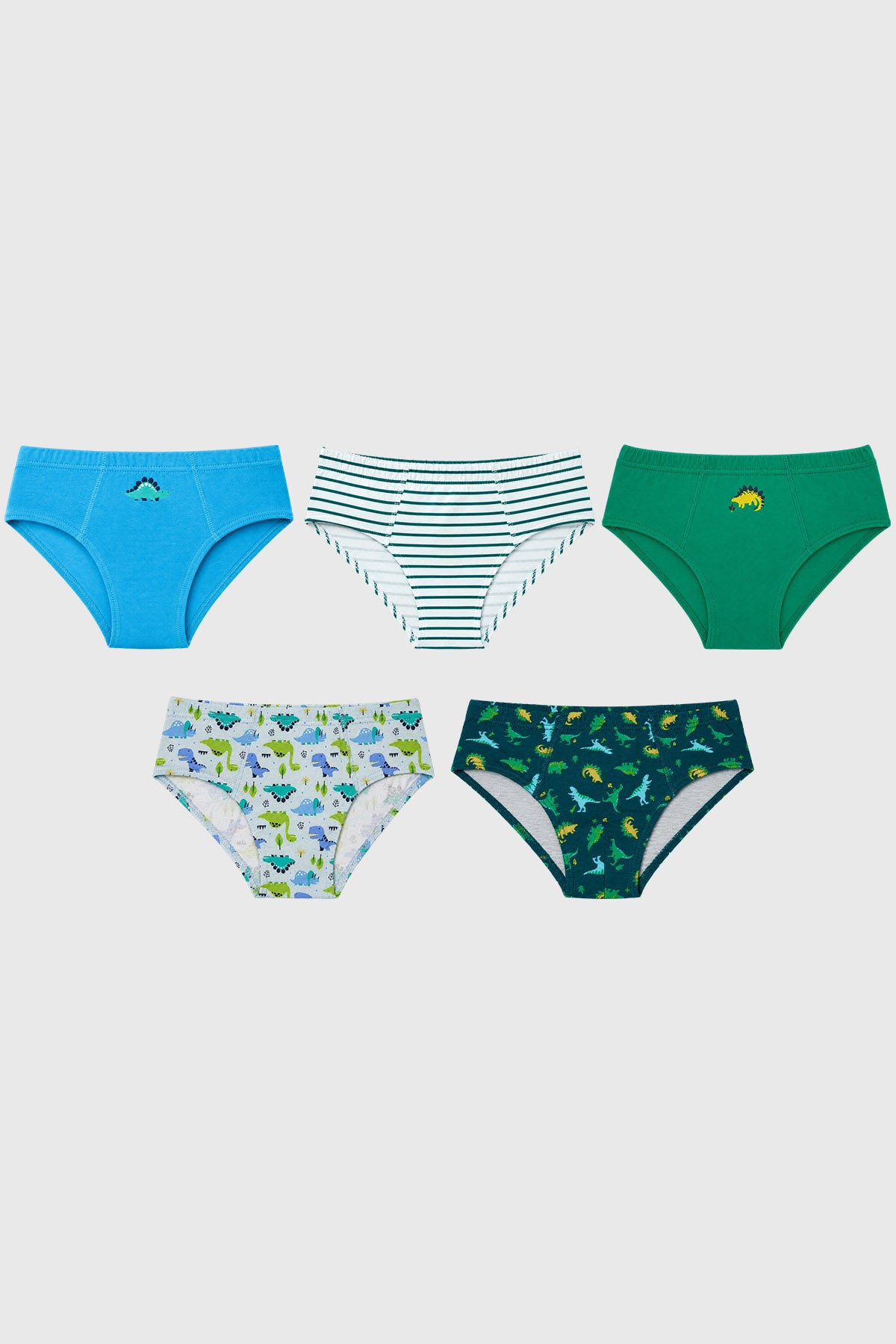 Boxer Niño Pack5 Verde