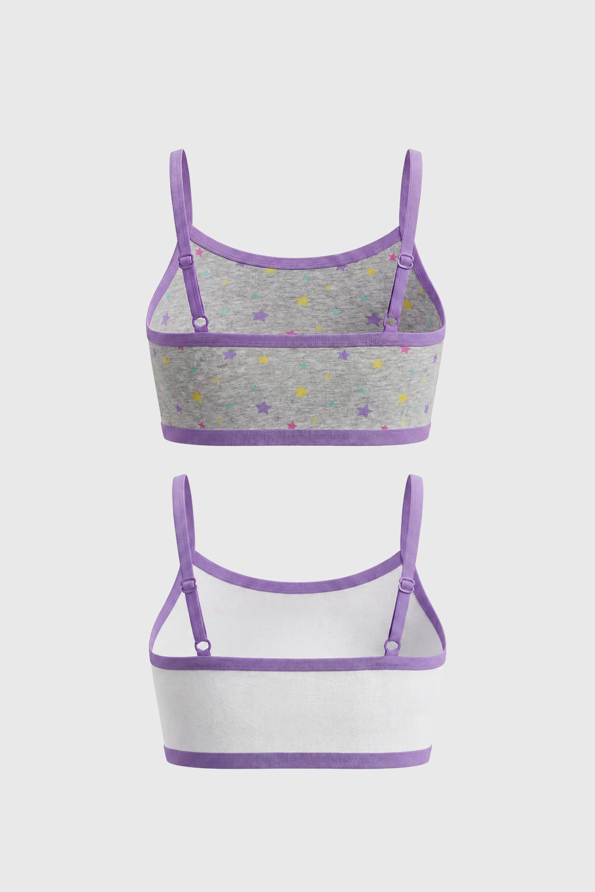 Sostén Niña Bipack Peto Niña Juvenil Lila