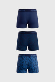 Boxer Hombre Tripack Lisos Calipso