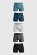 Boxer Hombre Pack5 Azul Marino