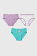 Calzón Niña 3Pack Pantaleta Lila