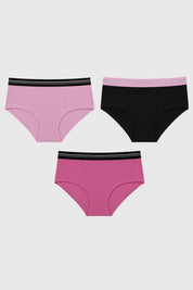 Calzón 3Pack Pantaleta Niña Rosado