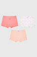 Calzón Niña 3Pack Pantaleta Coral