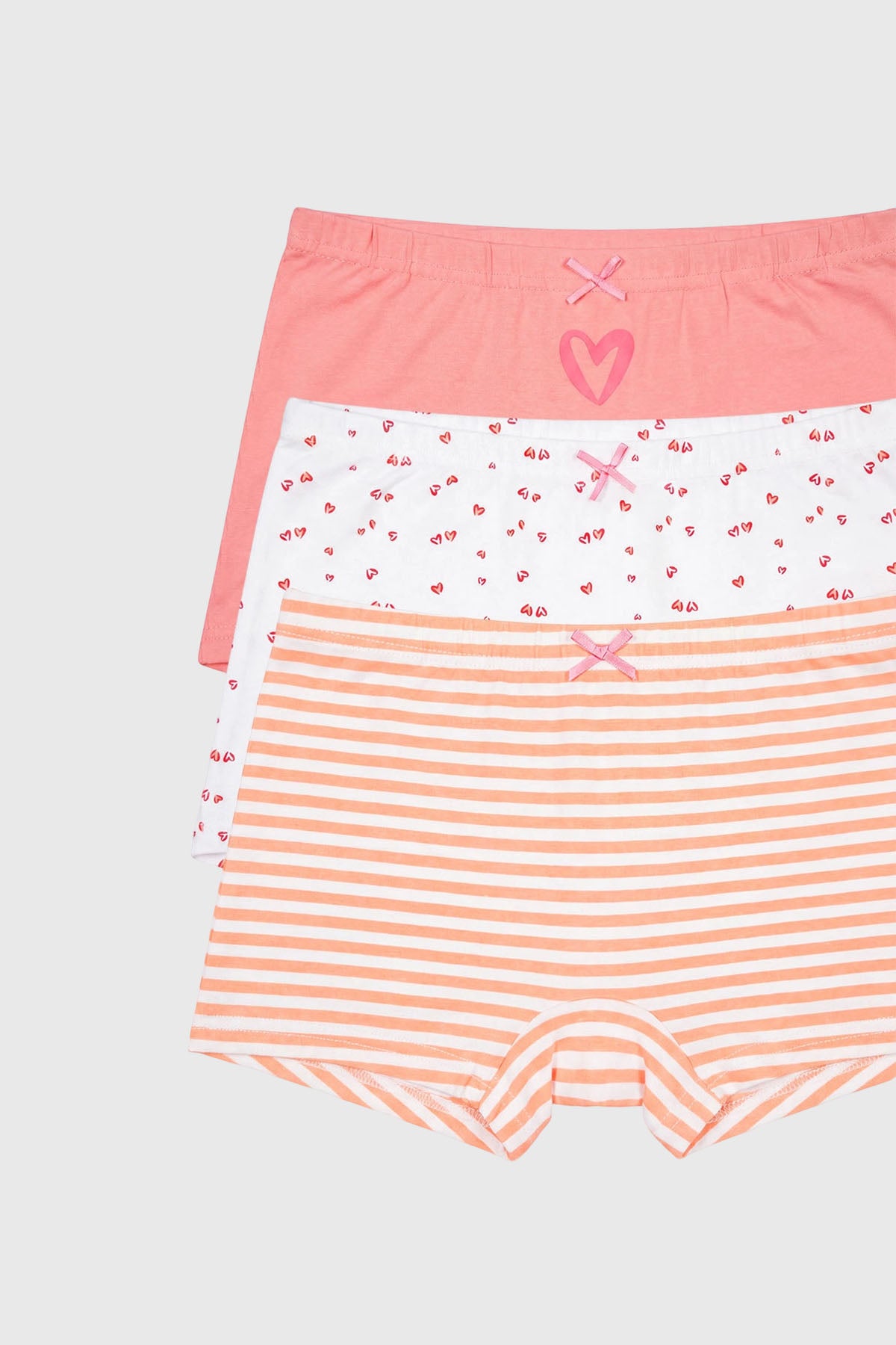 Calzón Niña 3Pack Pantaleta Coral