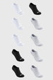 Calceta Deportiva Mujer Pack10 Blanco