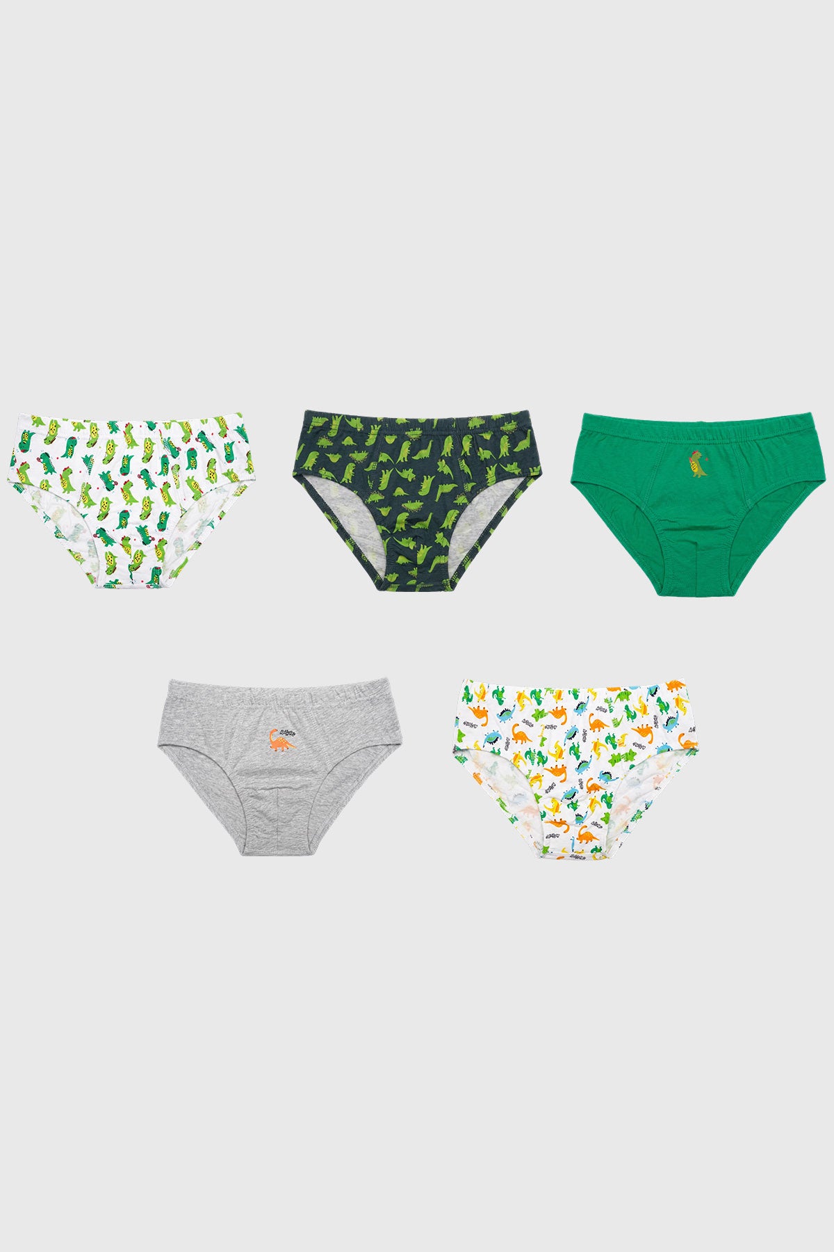 Boxer Pack5 Niño Verde