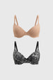 Sostén Mujer Pack2 Negro