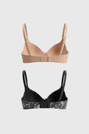Sostén Mujer Pack2 Negro
