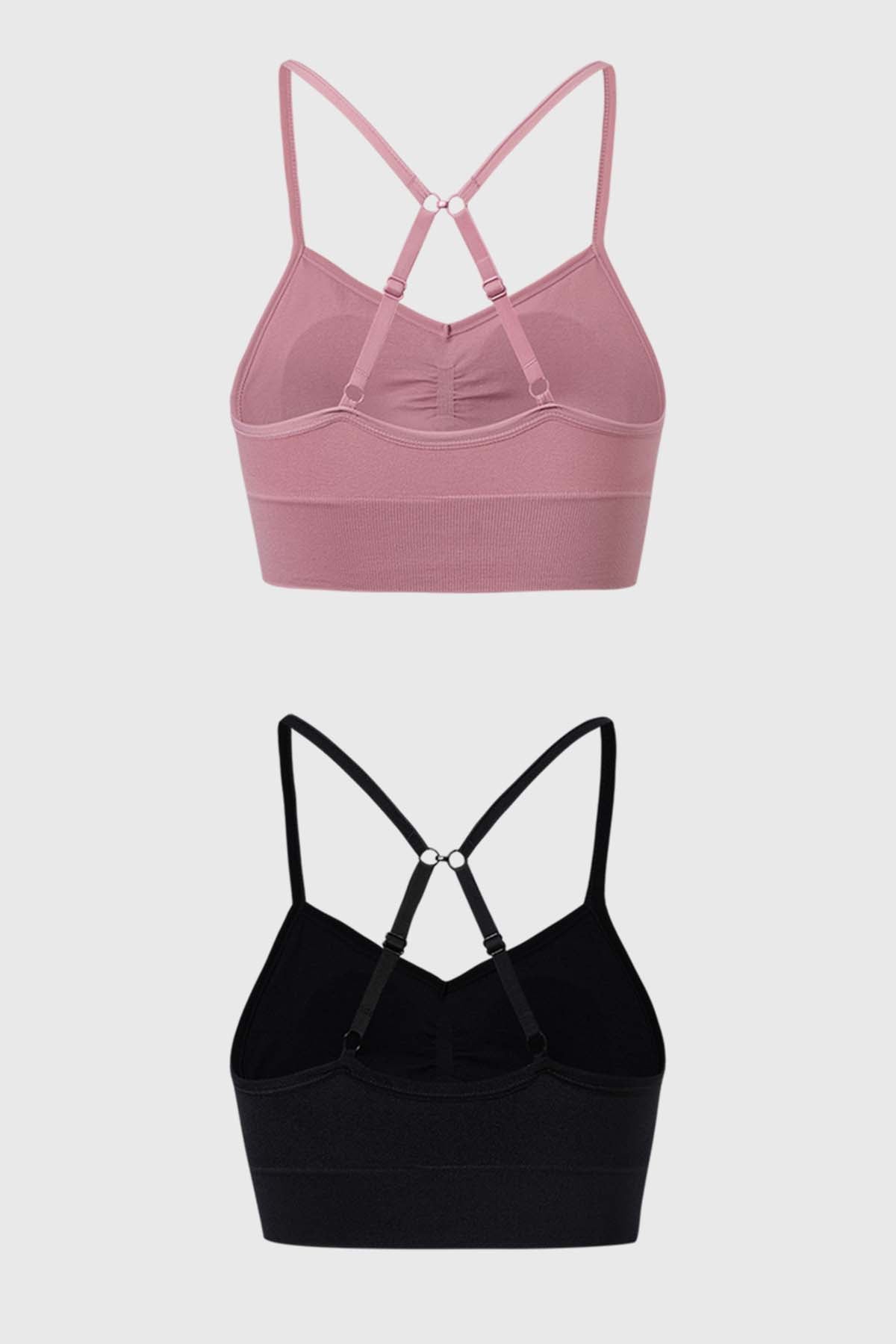 Sostén Mujer Bipack Peto Rosa Viejo