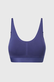 Sostén Mujer Peto Detalle Elástico Azul