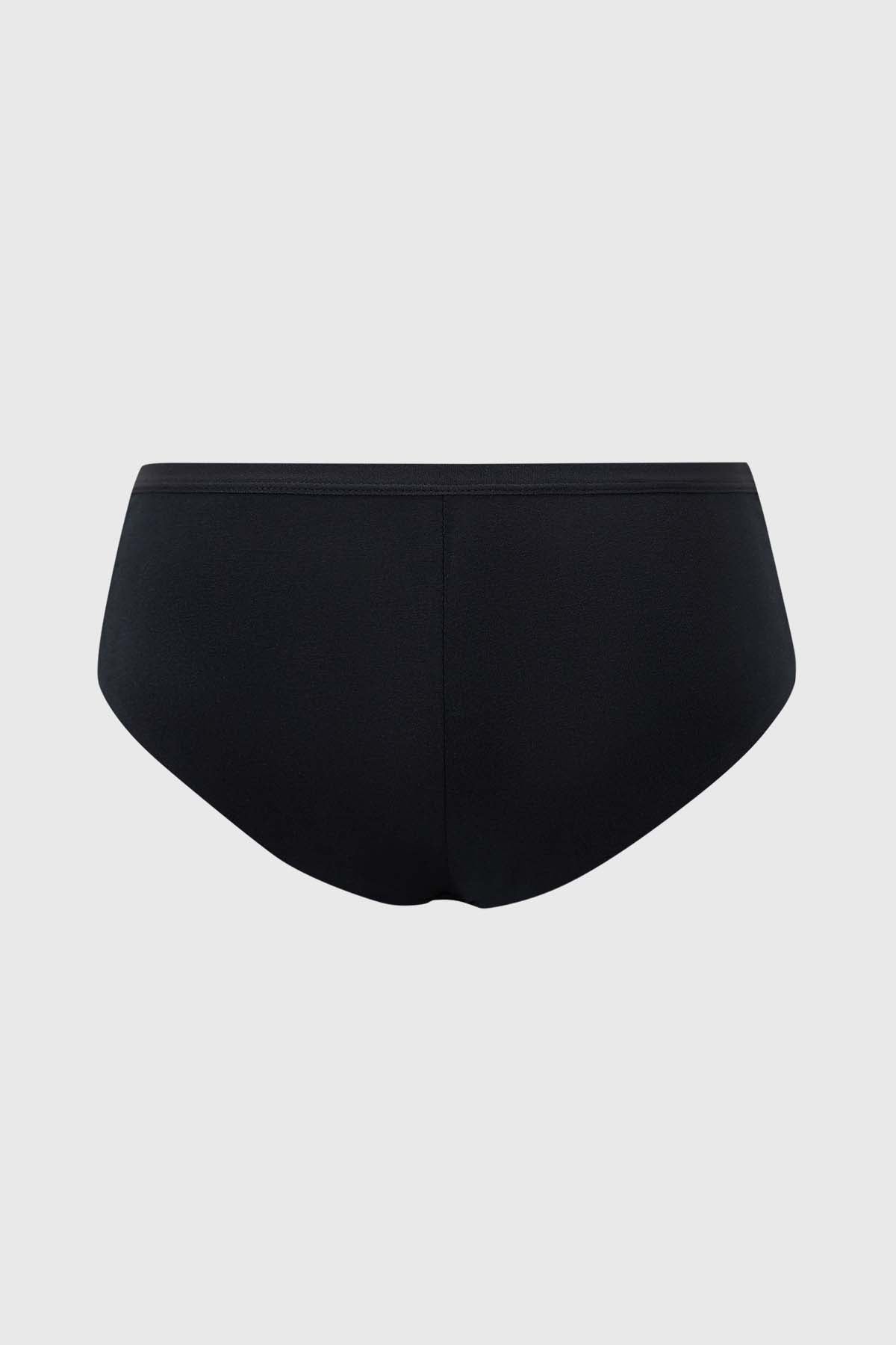 Calzón Mujer Deportivo Costura Invisible Negro