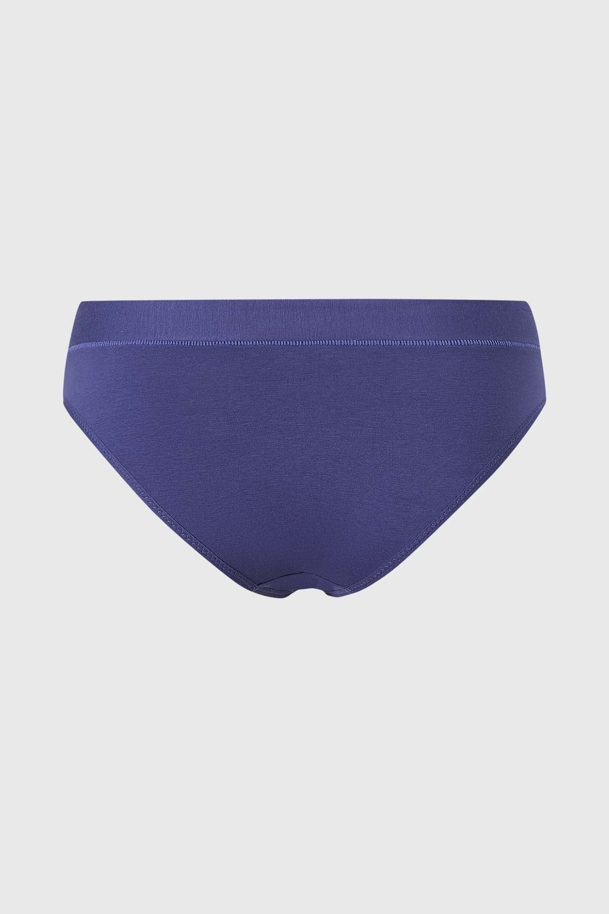 Calzón Mujer Bikini Sin Costura Azul