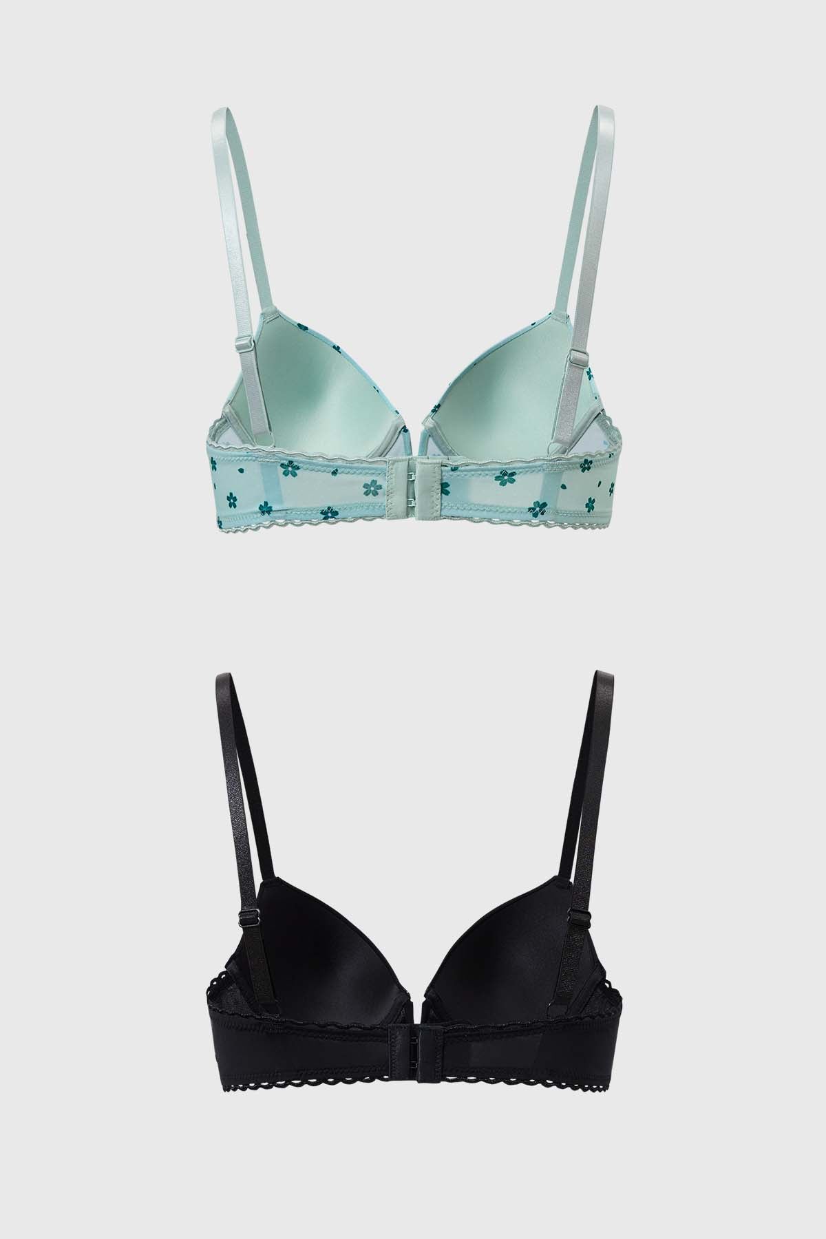 Sostén Mujer Bipack / Estampado Menta