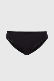 Calzón Mujer Bikini Liso Negro