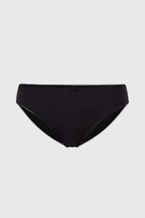Calzón Mujer Bikini Liso Negro