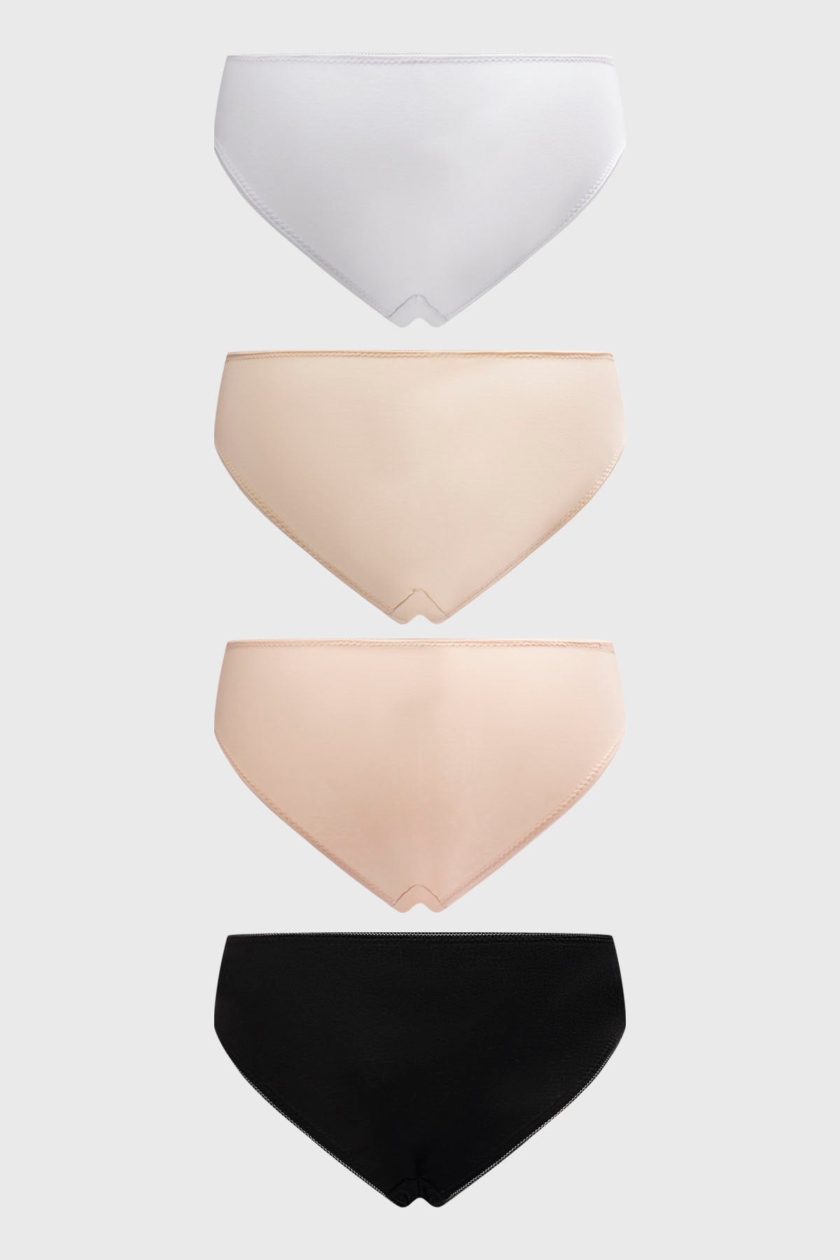 Calzón Mujer Bikini Liso Beige